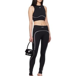 Off-White Black and White athletic set